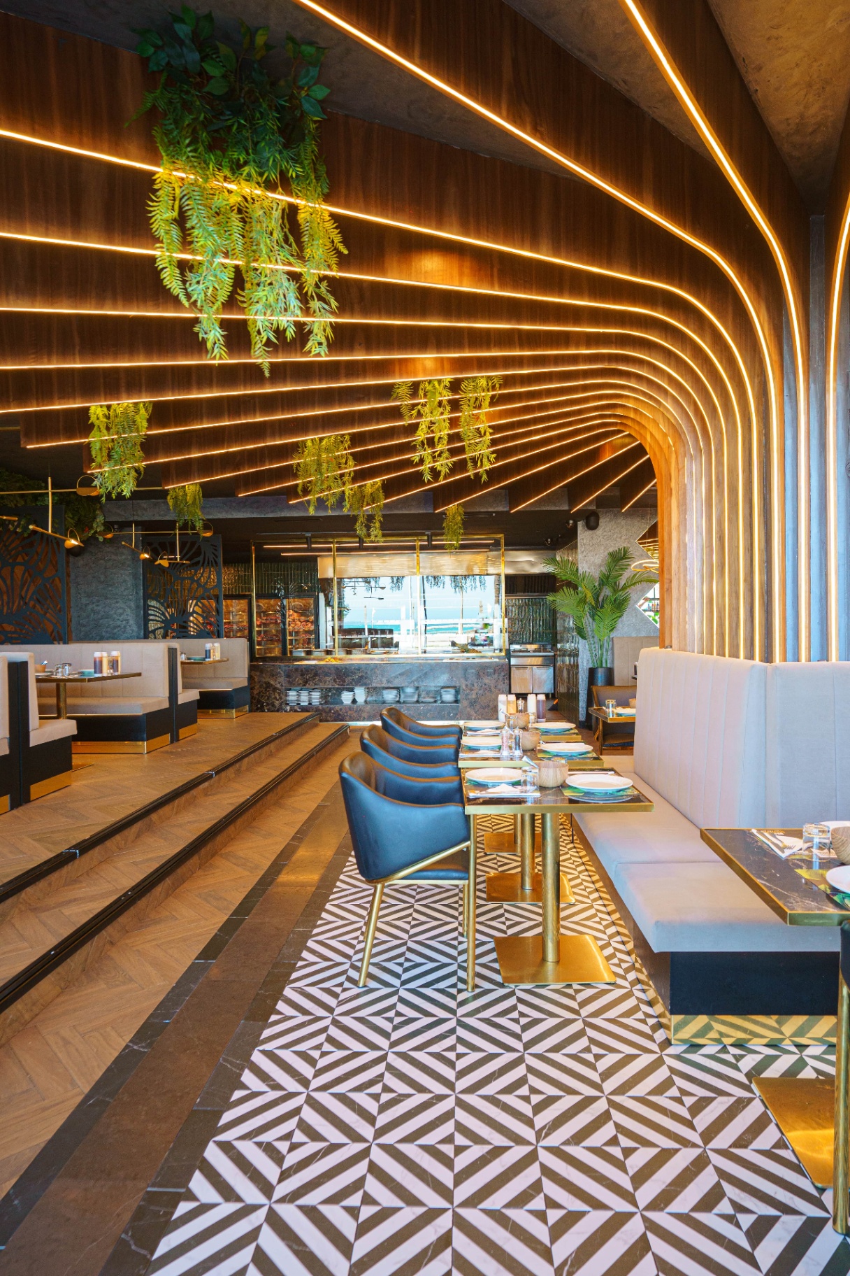 Intérieur de restaurant signé Evolve Design